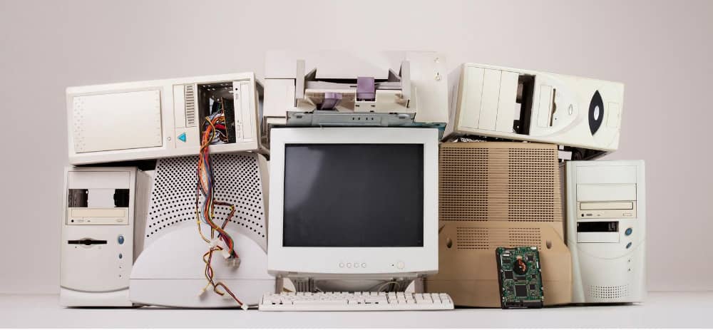 old computers for electronic recycling