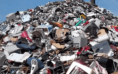 E-scrap processor charged with illegal dumping